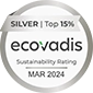 Ecovadis. Medalla Plata 